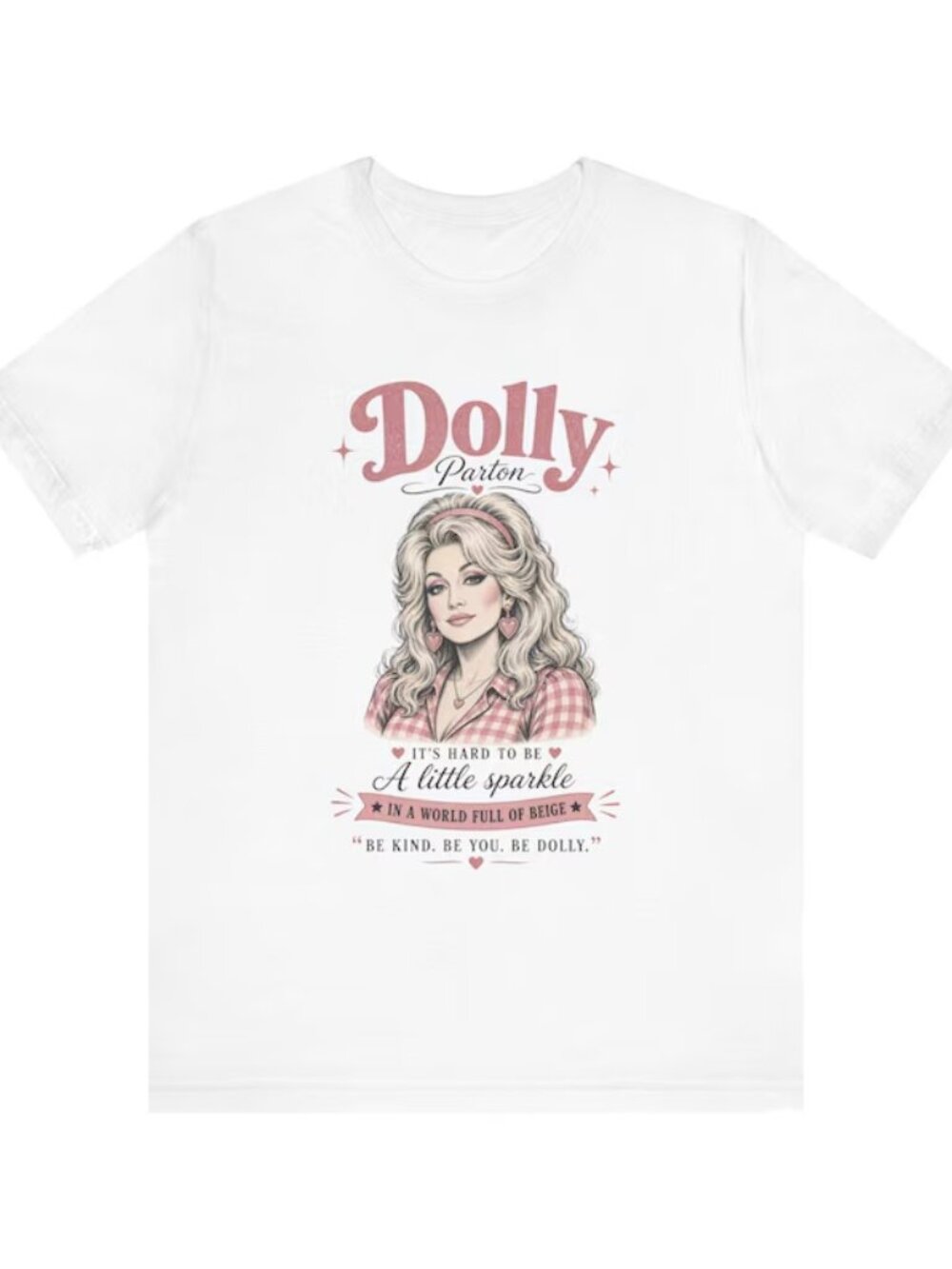 Dolly Parton portrait tee
